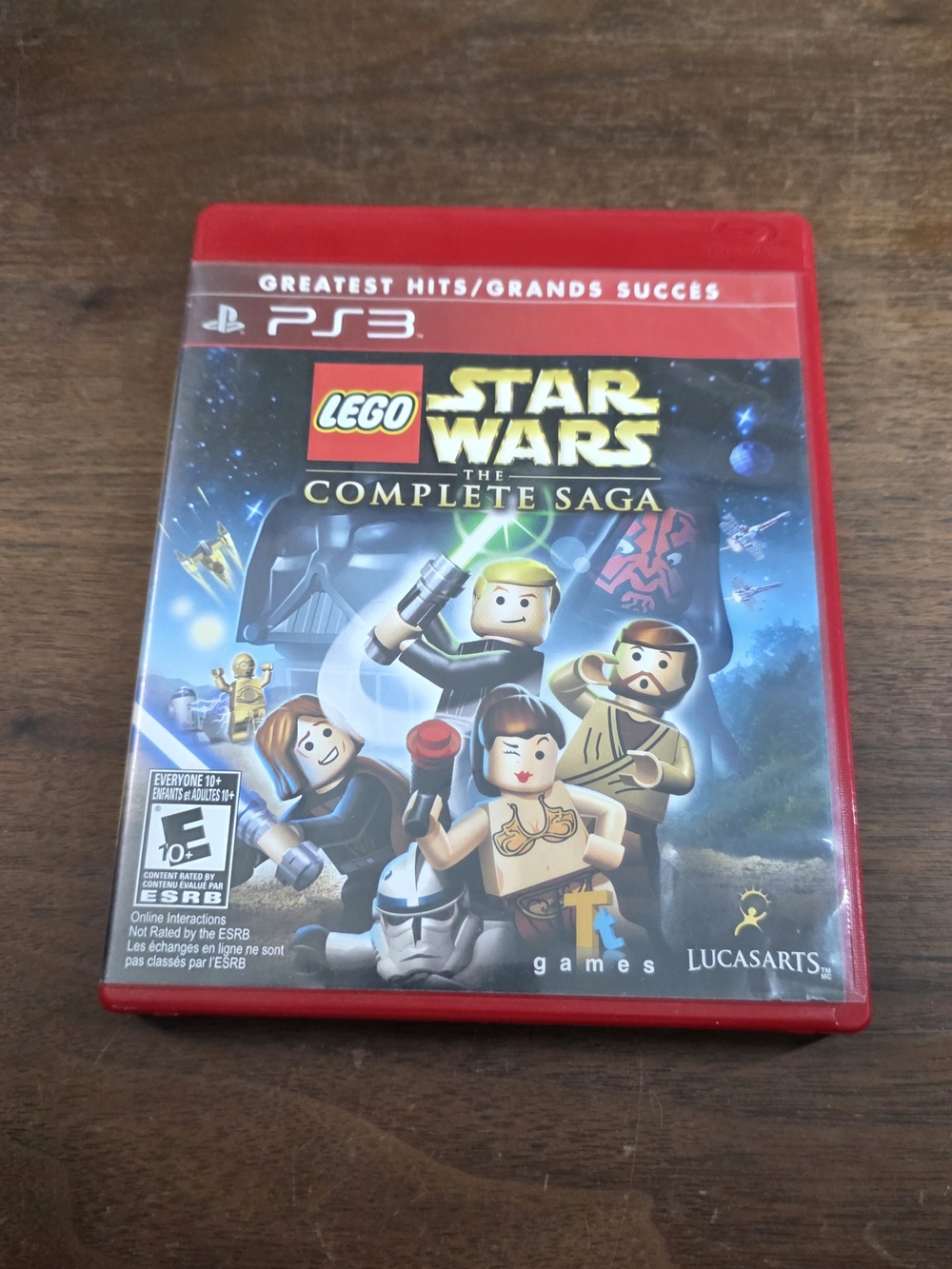 LEGO Star Wars: The Complete Saga (PS3) - Red Case - LEGO